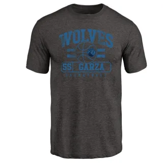 Men's Minnesota Timberwolves Luka Garza Black Baseline T-Shirt