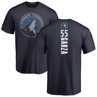 Men's Minnesota Timberwolves Luka Garza Navy Backer T-Shirt