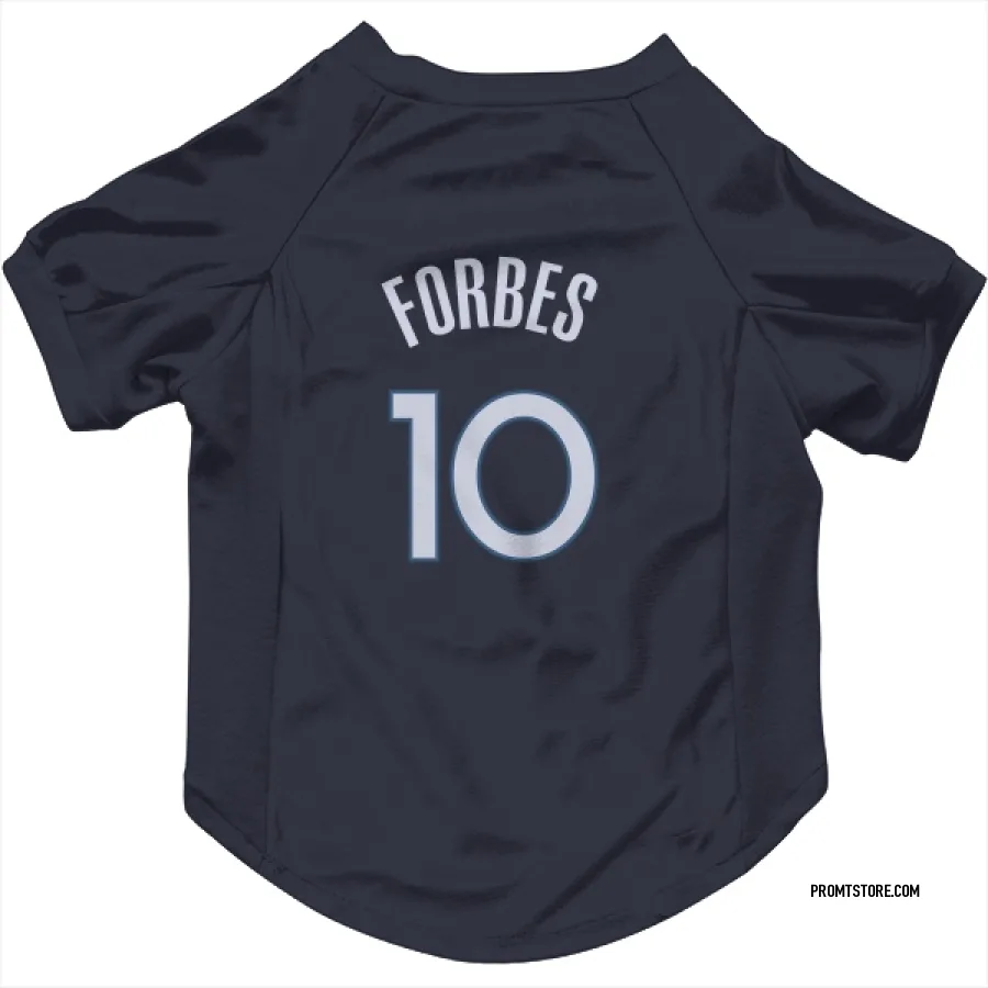 Minnesota Timberwolves Bryn Forbes Navy Dog Cat Pet Jersey Minnesota Store