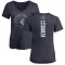 Women's Minnesota Timberwolves Luka Garza Navy Backer T-Shirt